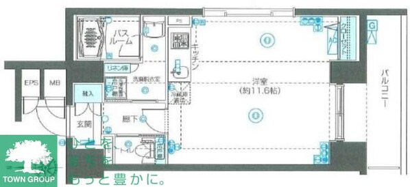 フェニックス品川小山の物件間取画像